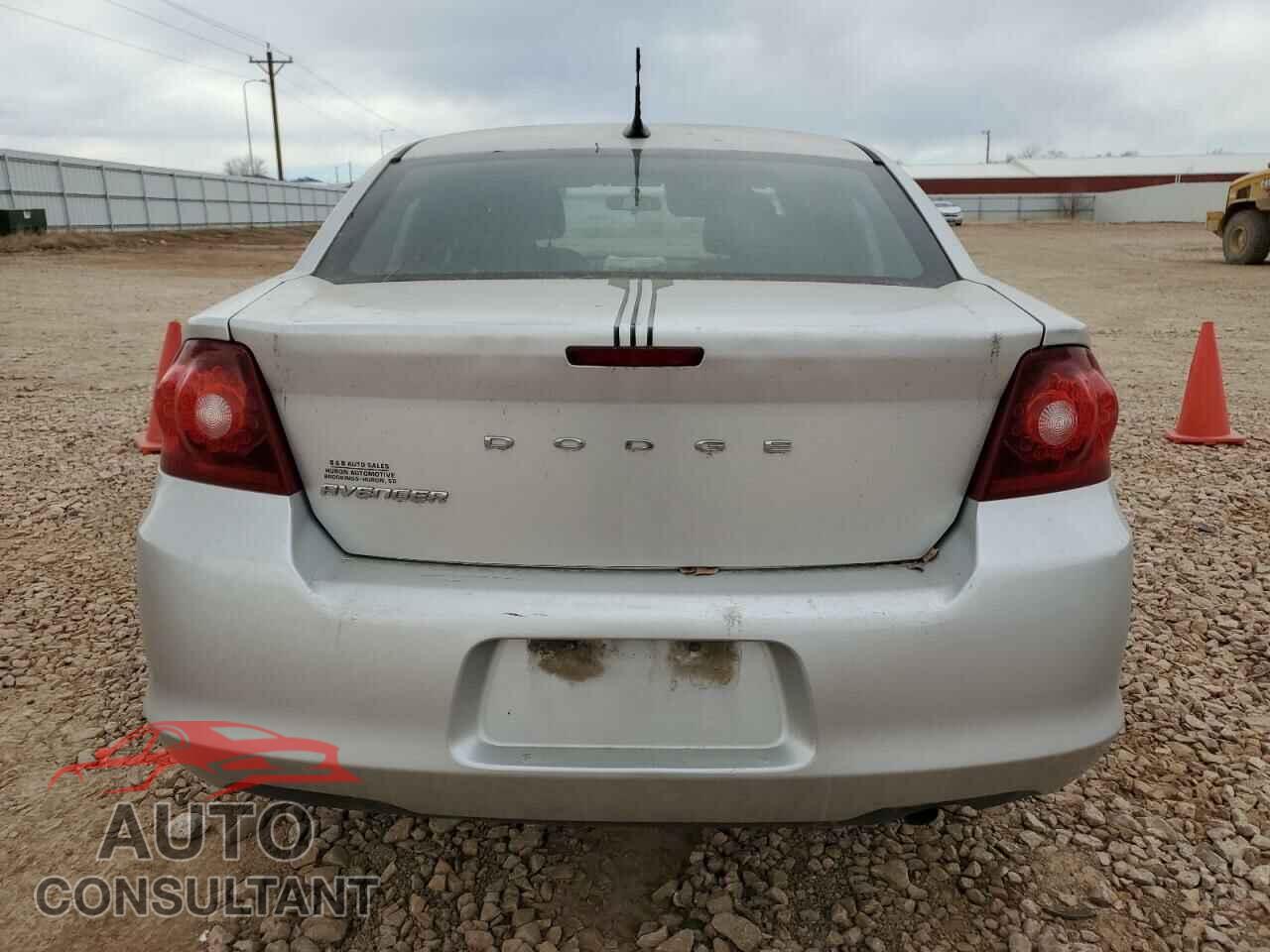 DODGE AVENGER 2012 - 1C3CDZAB5CN177337