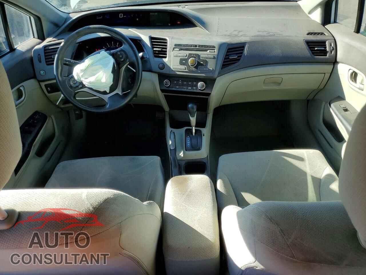HONDA CIVIC 2012 - 2HGFB2F50CH568544