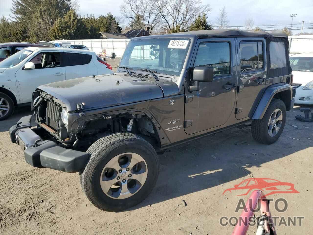 JEEP WRANGLER 2017 - 1C4BJWEG6HL536864
