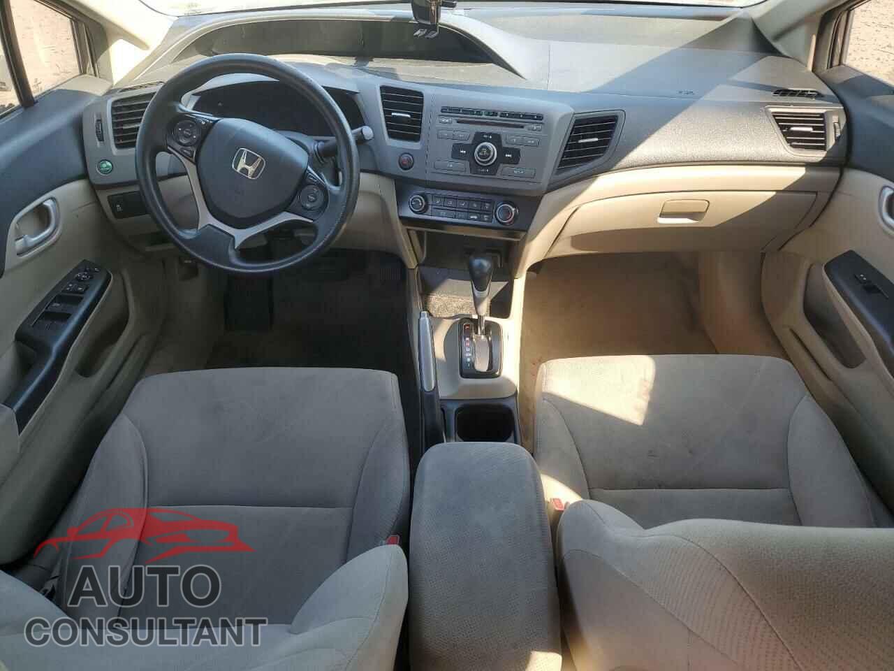 HONDA CIVIC 2012 - 19XFB2F55CE347676