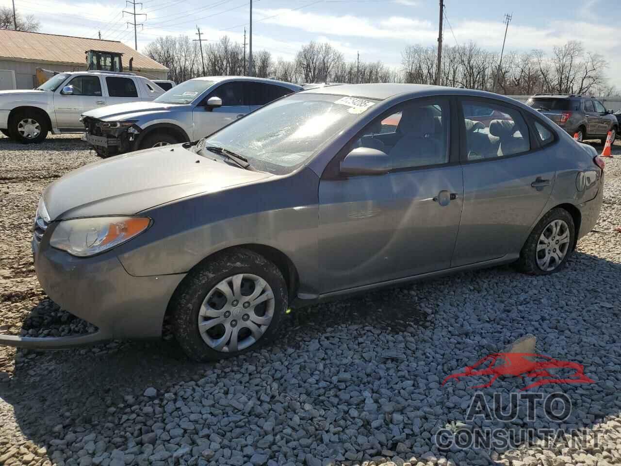 HYUNDAI ELANTRA 2010 - KMHDU4AD7AU096200