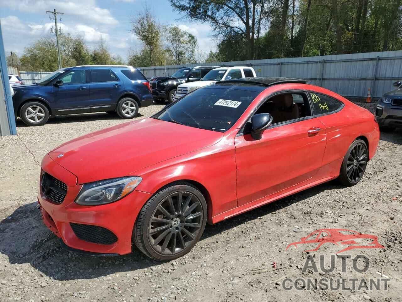 MERCEDES-BENZ C-CLASS 2017 - WDDWJ4JB5HF521633