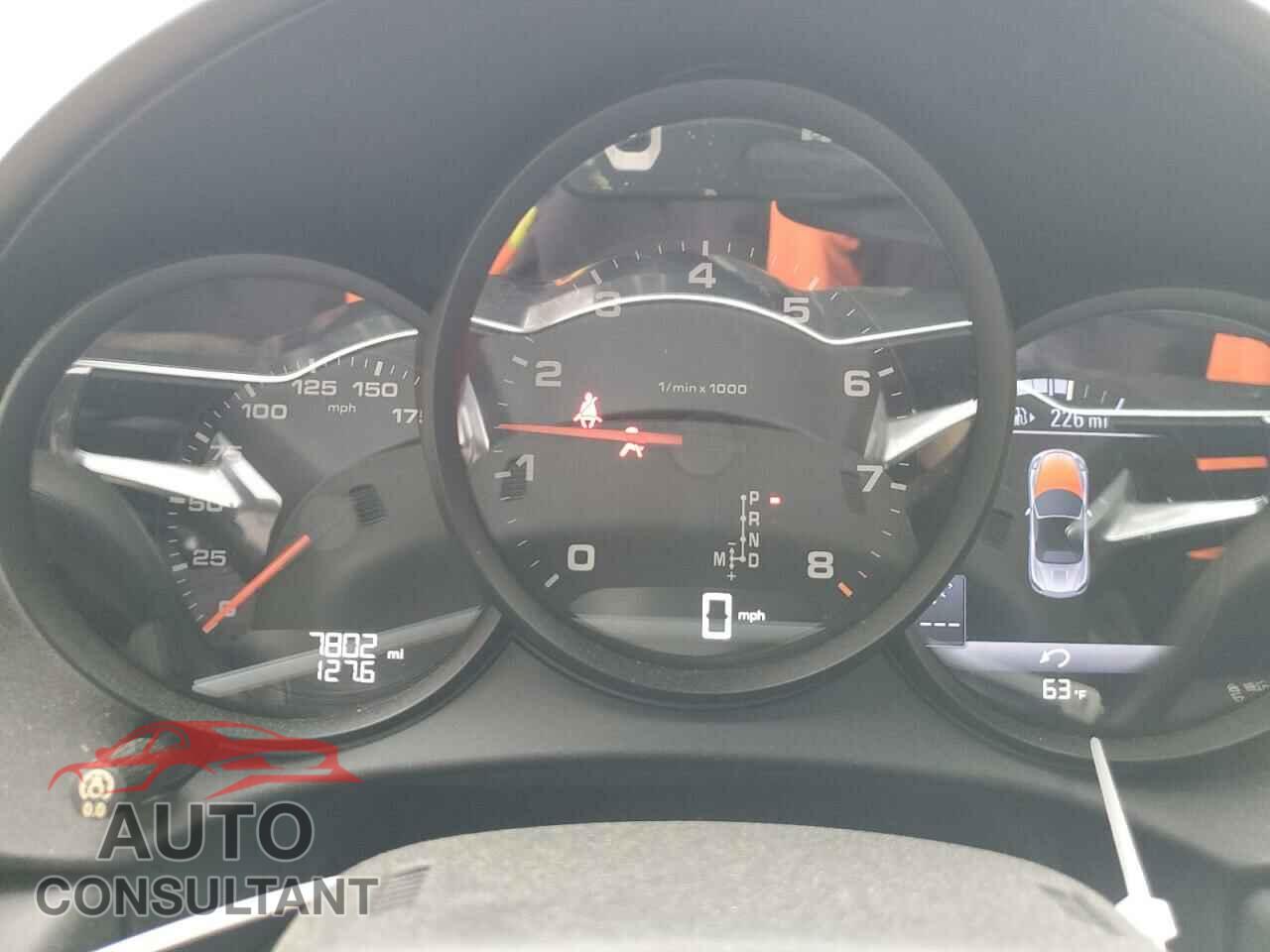 PORSCHE BOXSTER 2019 - WP0CA2A87KS210483