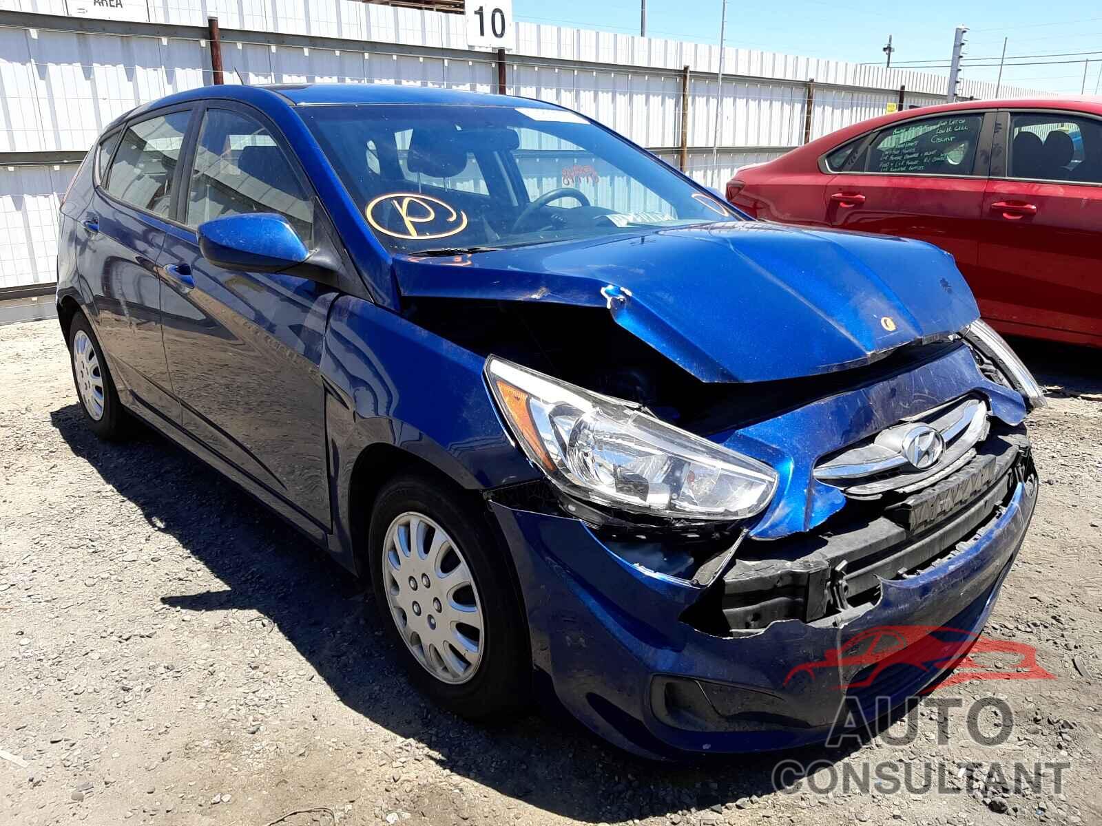 HYUNDAI ACCENT 2016 - KMHCT5AE0GU256133