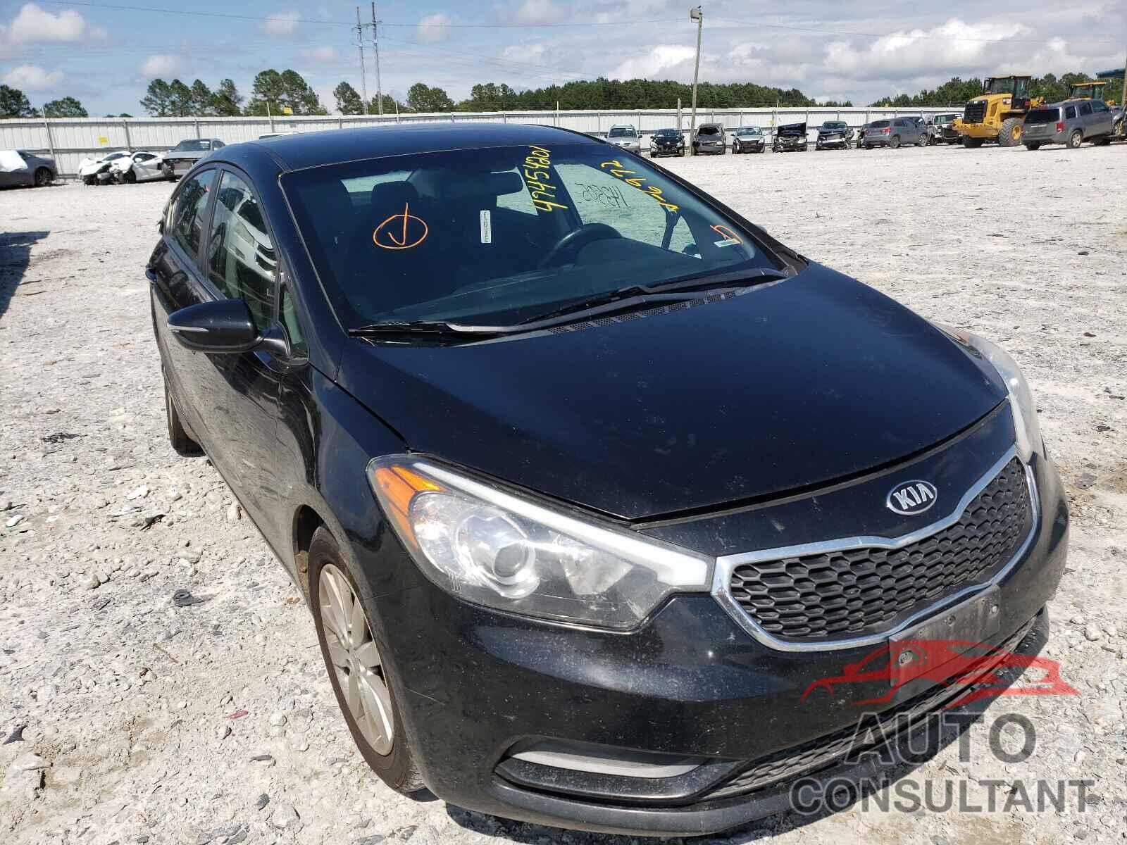 KIA FORTE 2016 - KNAFX4A66G5446972