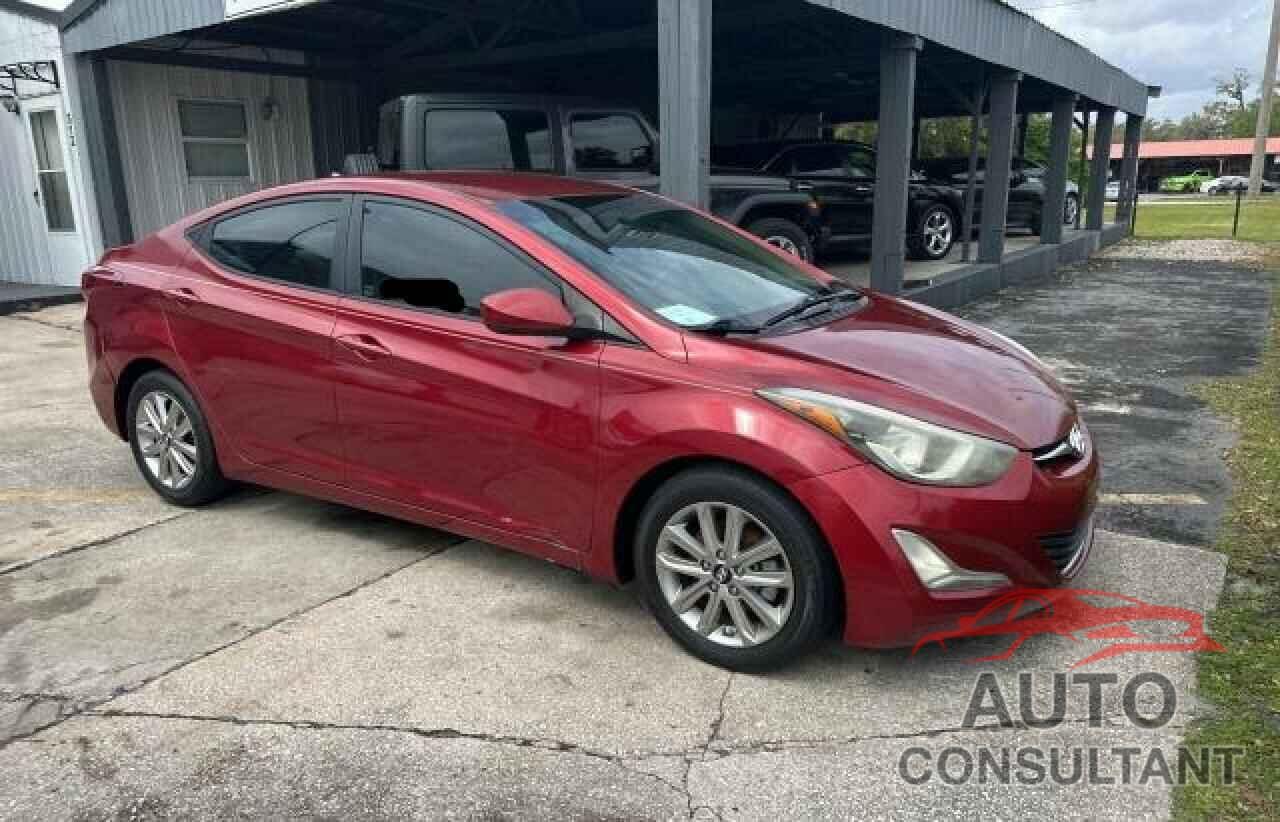 HYUNDAI ELANTRA 2014 - 5NPDH4AE4EH473356
