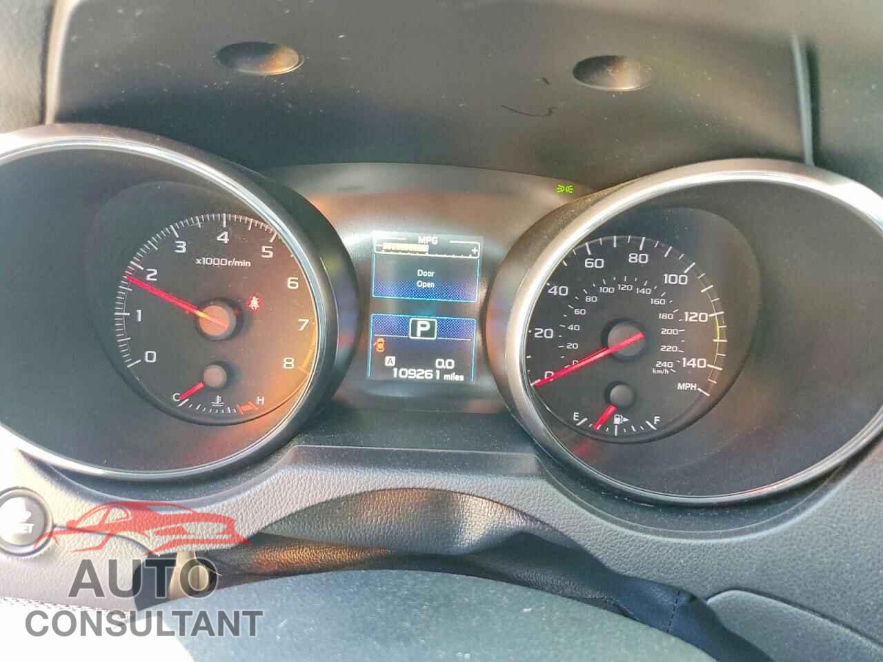 SUBARU OUTBACK 2016 - 4S4BSBAC8G3260450