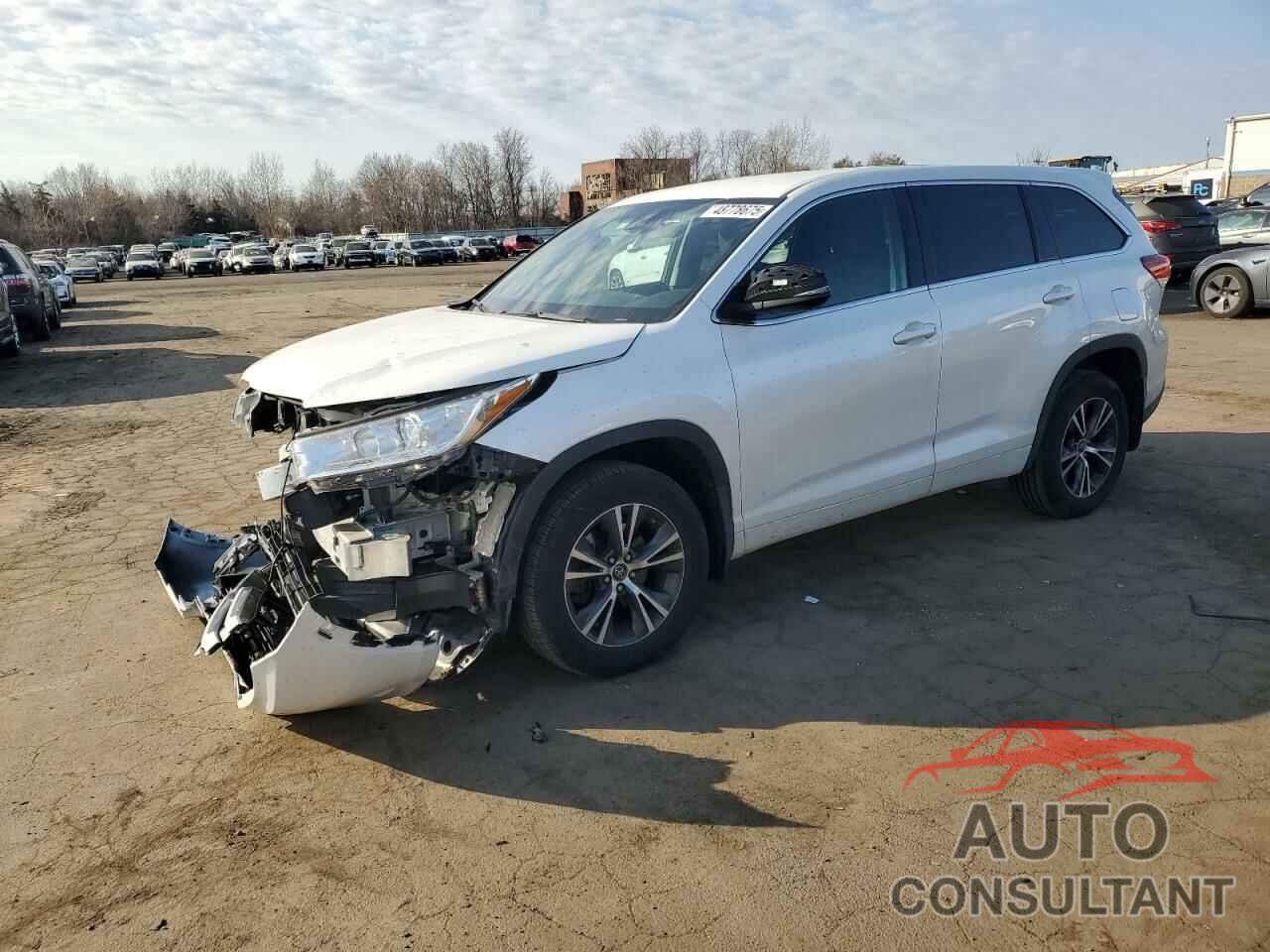TOYOTA HIGHLANDER 2017 - 5TDBZRFH0HS408989