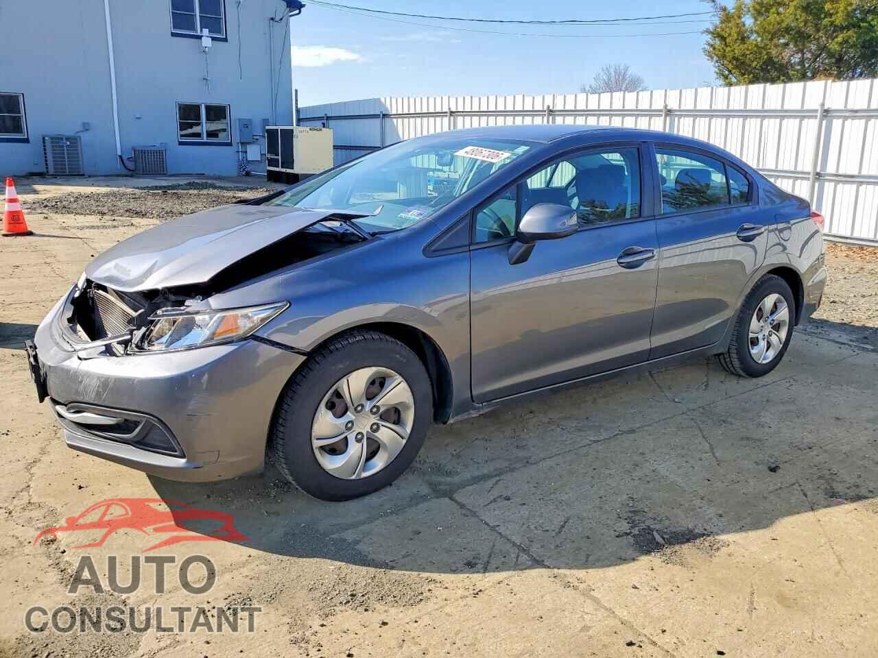 HONDA CIVIC 2013 - 19XFB2F59DE286656