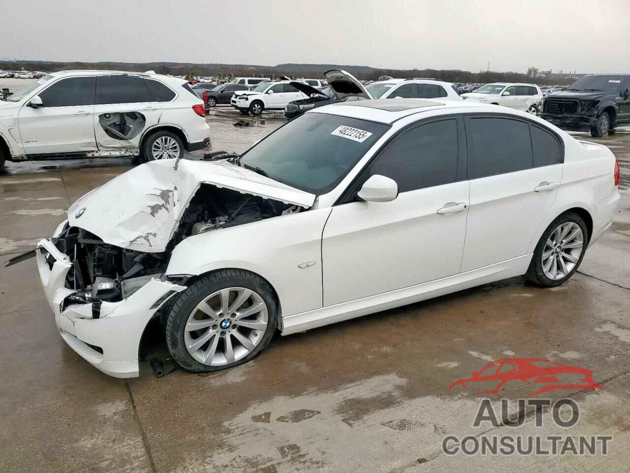 BMW 3 SERIES 2011 - WBAPH5G52BNM80602