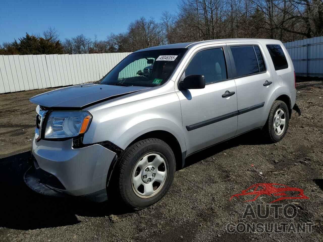 HONDA PILOT 2015 - 5FNYF4H21FB051080