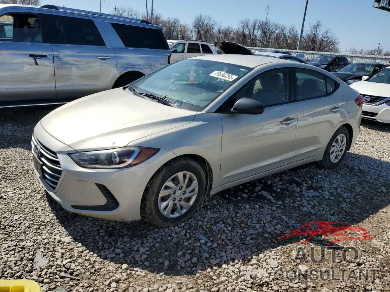HYUNDAI ELANTRA 2017 - KMHD74LF1HU407670