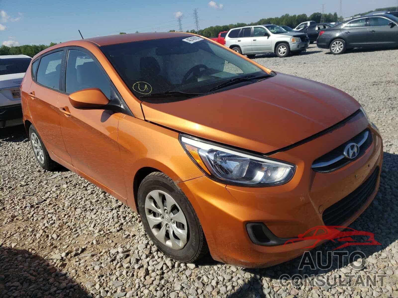 HYUNDAI ACCENT 2017 - KMHCT5AE7HU310562