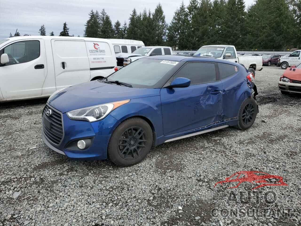 HYUNDAI VELOSTER 2016 - KMHTC6AE1GU272265