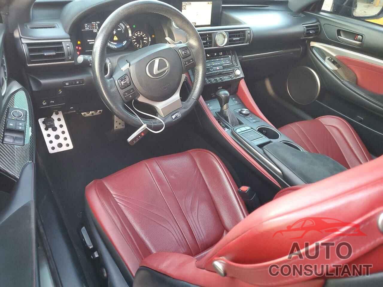 LEXUS RC 2015 - JTHHP5BC9F5002603