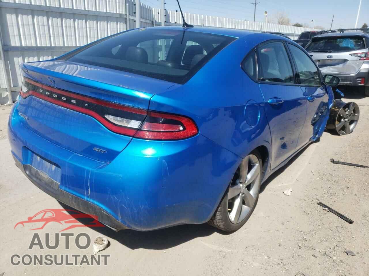 DODGE DART 2016 - 1C3CDFEB8GD578062
