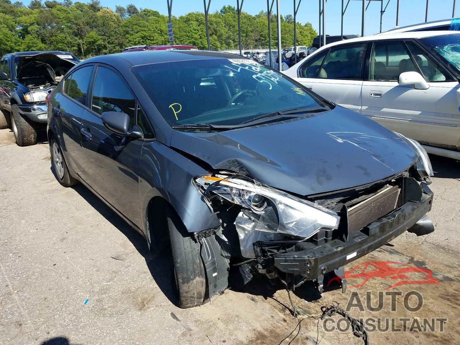 KIA FORTE 2016 - KNAFK4A69G5572595