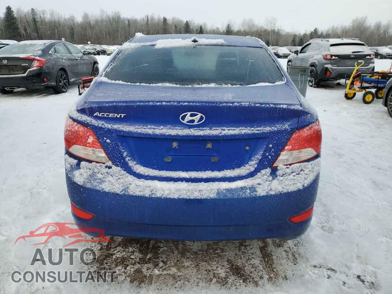 HYUNDAI ACCENT 2013 - KMHCU4AE3DU474280