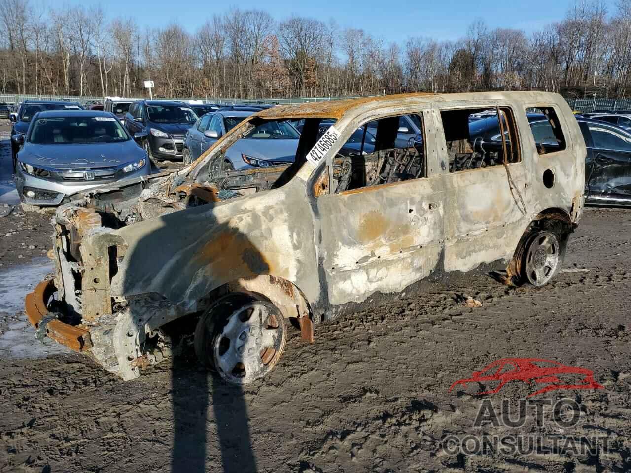 HONDA PILOT 2013 - 5FNYF4H26DB008013