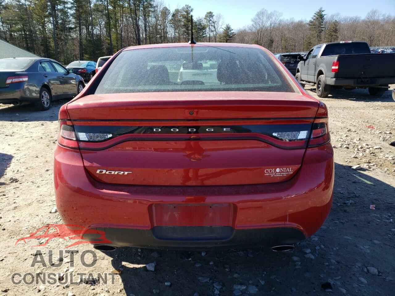 DODGE DART 2016 - 1C3CDFBB7GD644492