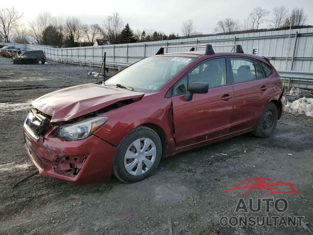 SUBARU IMPREZA 2016 - JF1GPAA6XG8329227