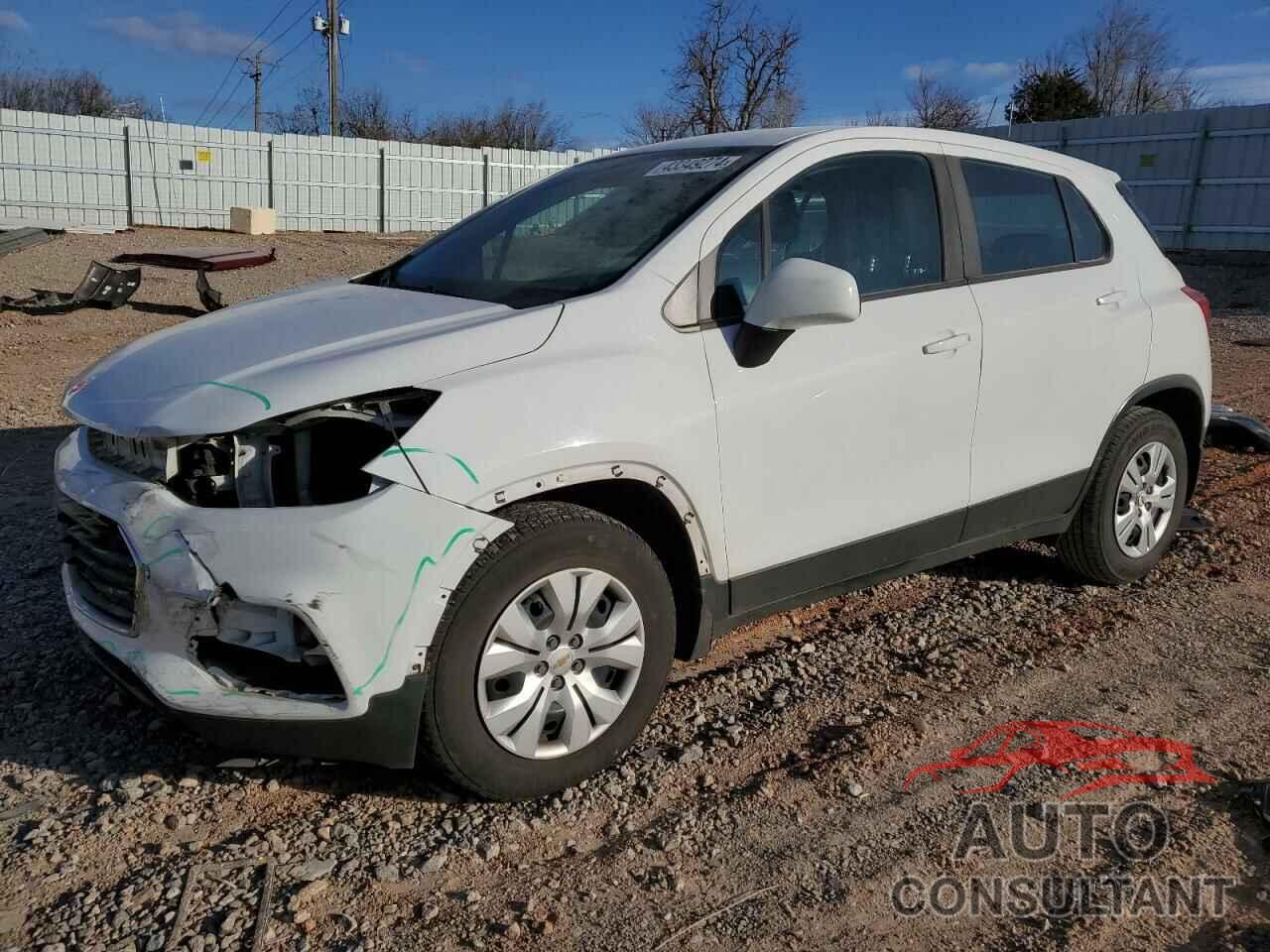 CHEVROLET TRAX 2017 - 3GNCJKSB9HL270273