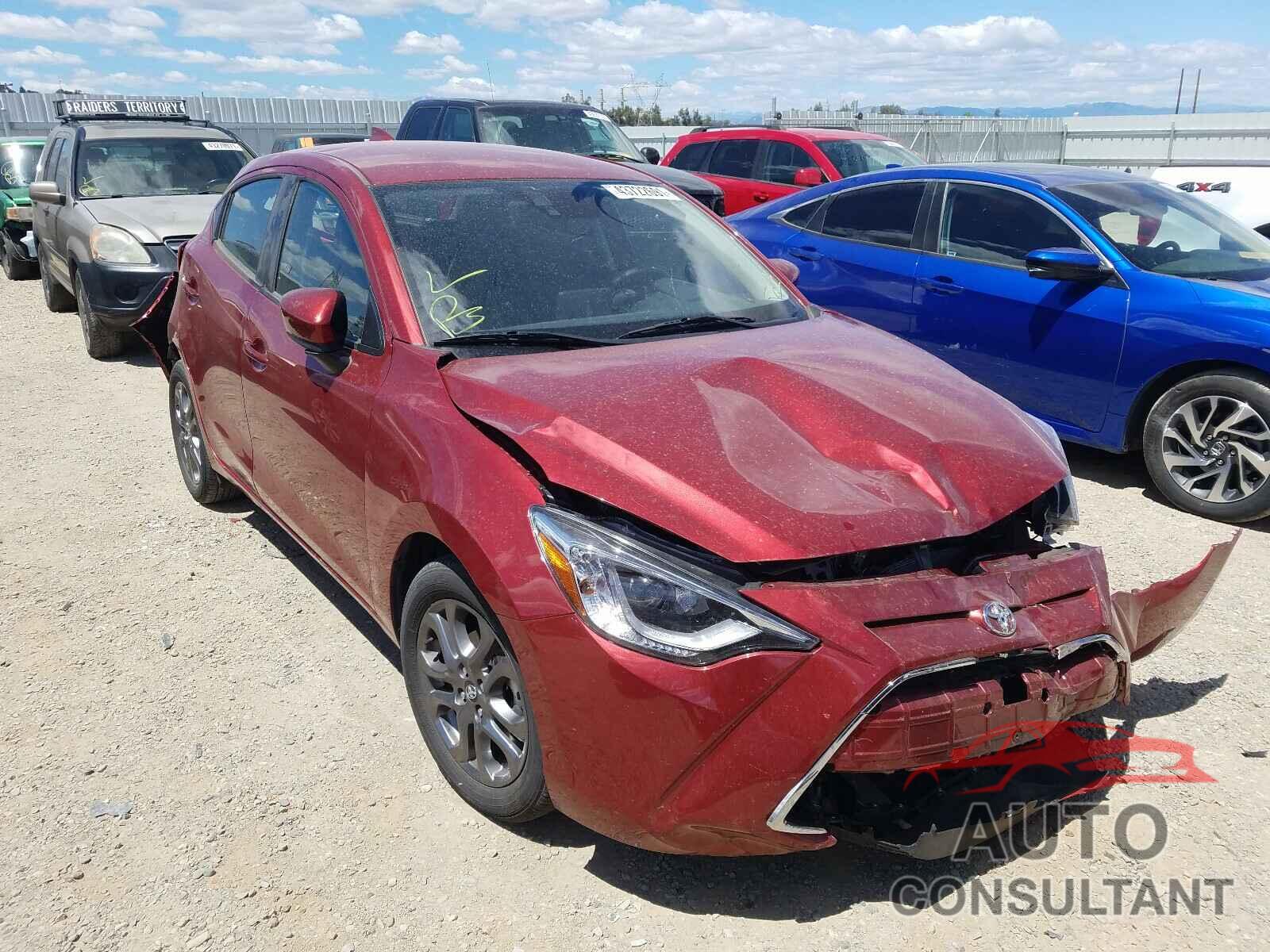 TOYOTA YARIS 2020 - 3MYDLBJV8LY703176