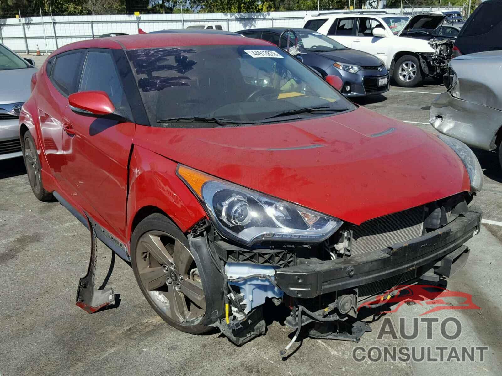 HYUNDAI VELOSTER 2015 - KMHTC6AE1FU249227