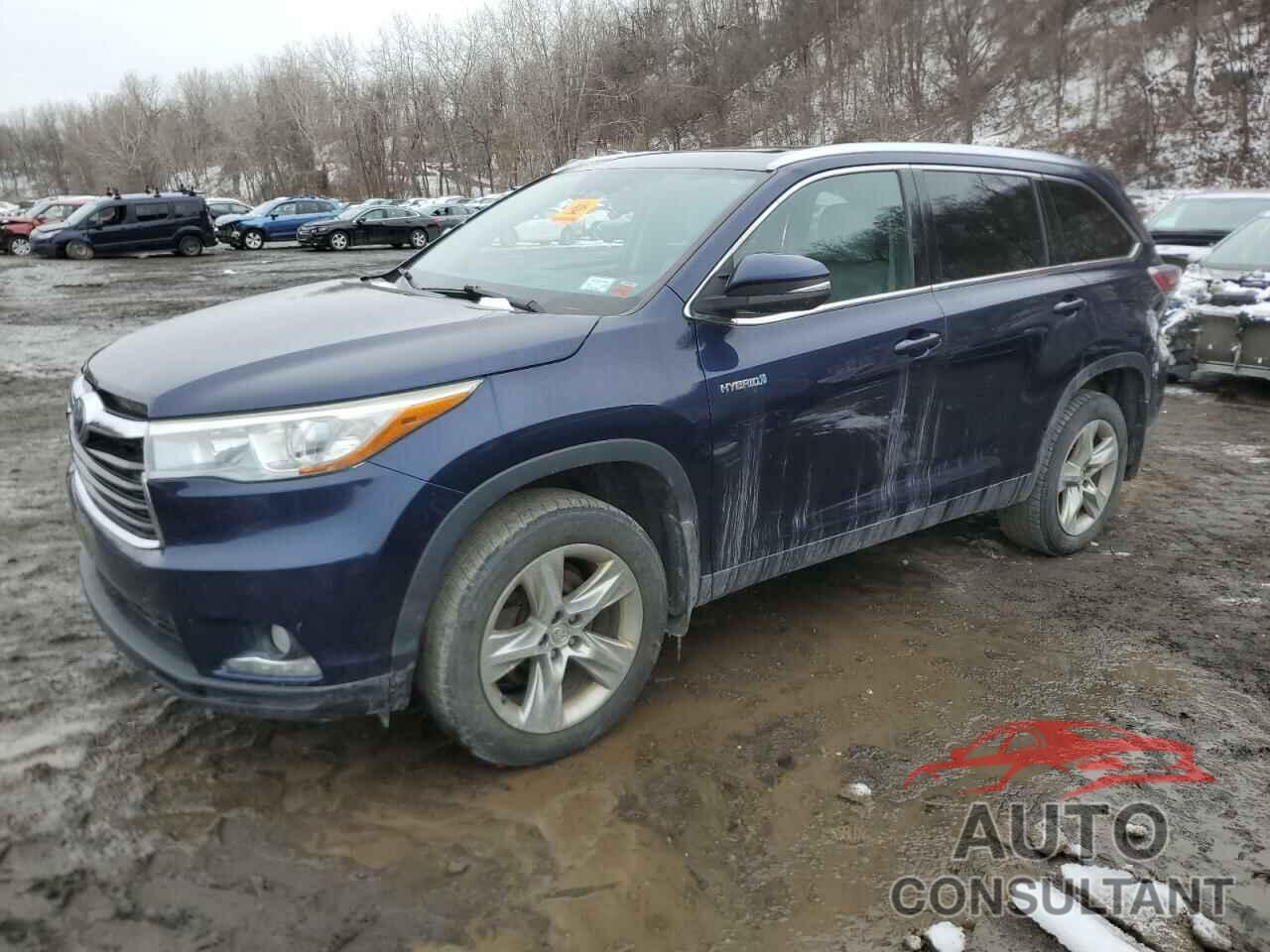 TOYOTA HIGHLANDER 2014 - 5TDDCRFH5ES004303