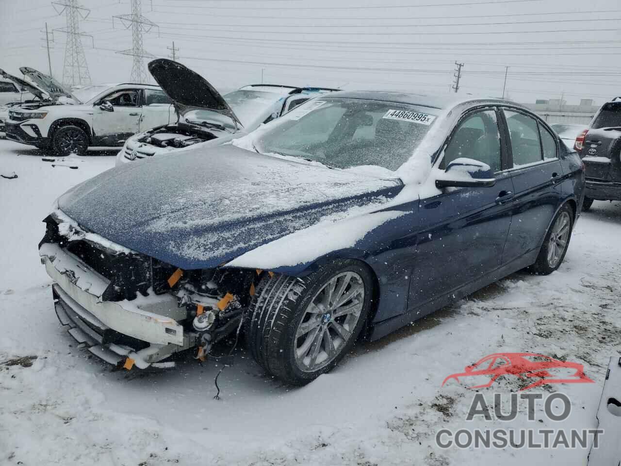BMW 3 SERIES 2018 - WBA8A3C52JA505698