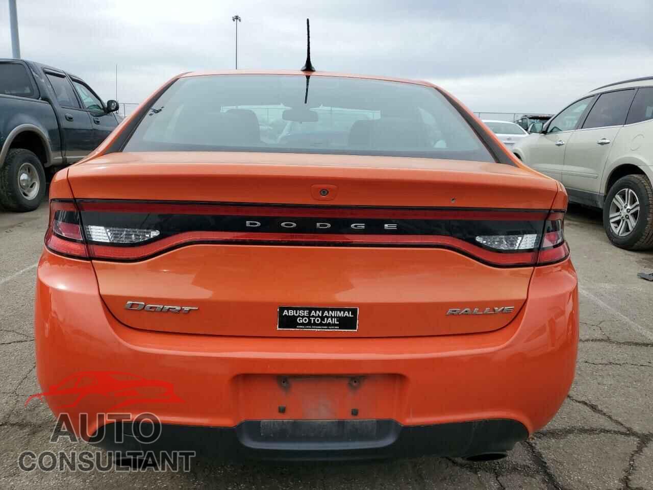 DODGE DART 2015 - 1C3CDFBB1FD243311