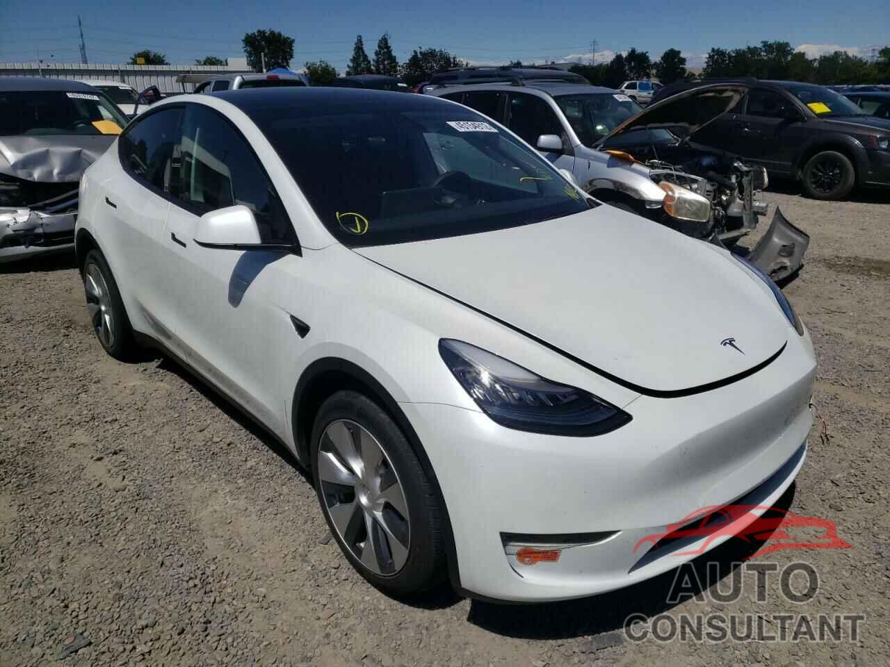 TESLA MODEL Y 2020 - 5YJYGDEEXLF015489