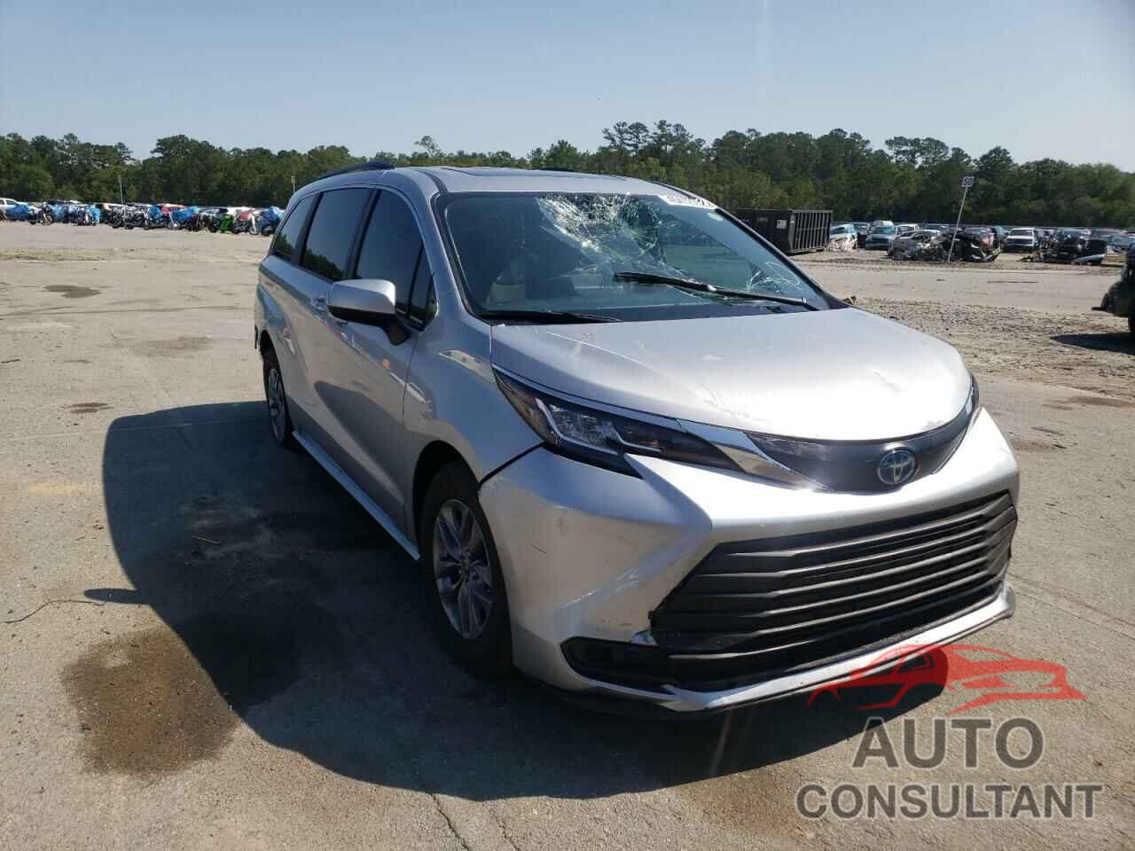 TOYOTA SIENNA 2022 - 5TDBRKEC4NS093610