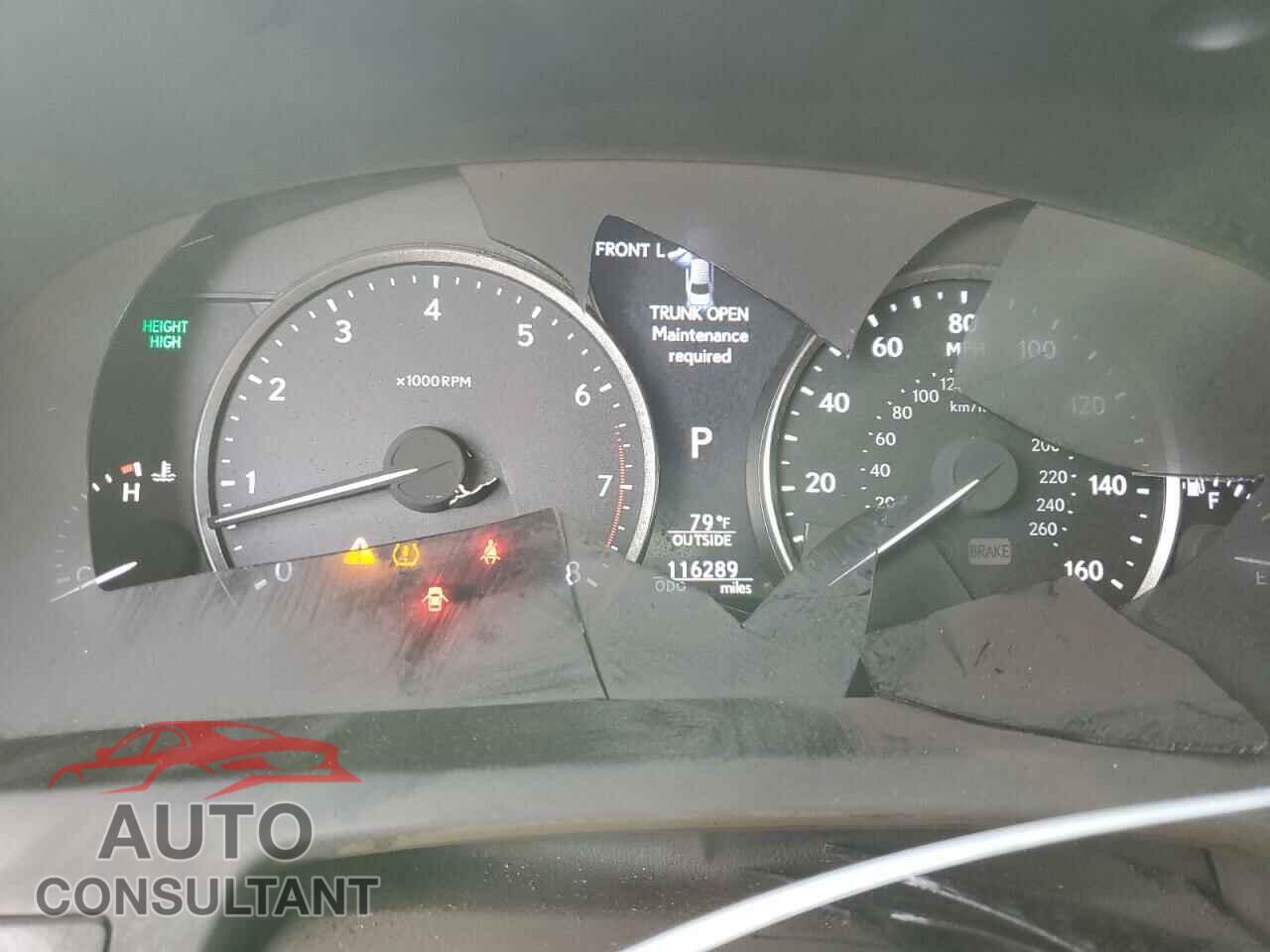 LEXUS LS460 2015 - JTHBL5EF1F5135587