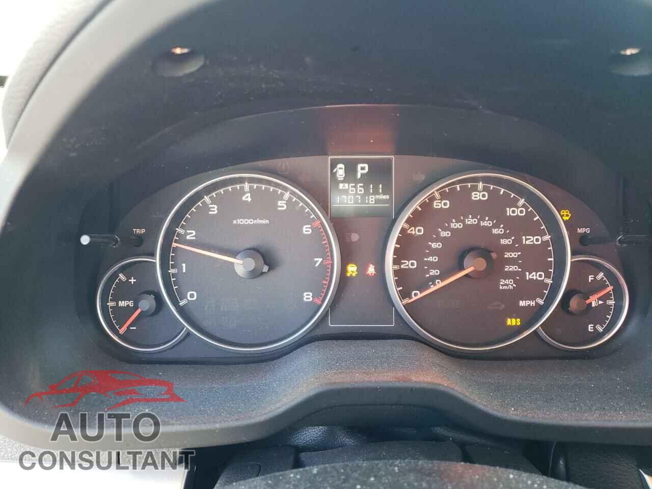 SUBARU OUTBACK 2013 - 4S4BRBGC8D3320516
