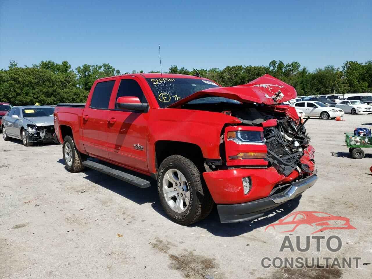 CHEVROLET SILVERADO 2018 - 3GCUKREC5JG544901