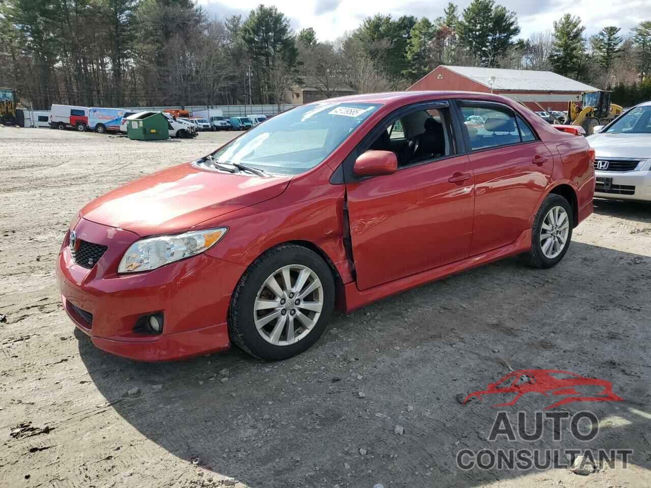 TOYOTA COROLLA 2010 - 2T1BU4EE0AC255375