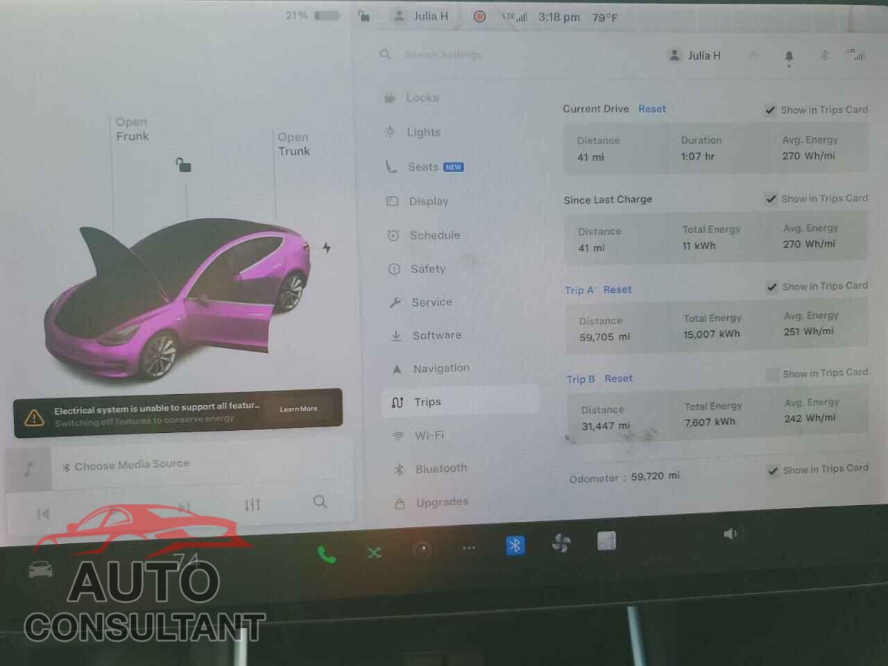 TESLA MODEL 3 2018 - 5YJ3E1EA0JF126464