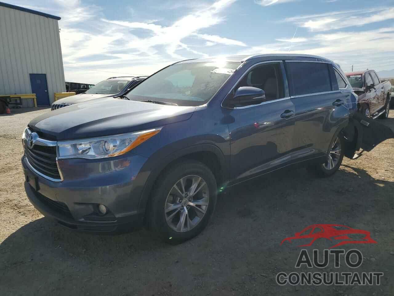 TOYOTA HIGHLANDER 2014 - 5TDKKRFH0ES020189