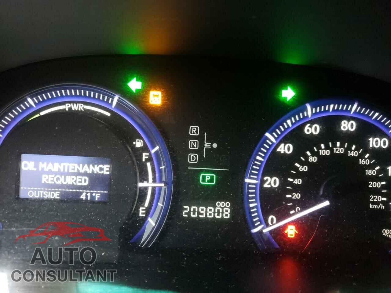LEXUS HS 2010 - JTHBB1BA1A2012760