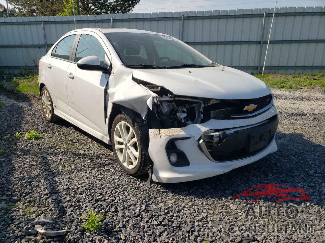 CHEVROLET SONIC 2017 - 1G1JF5SB0H4157474