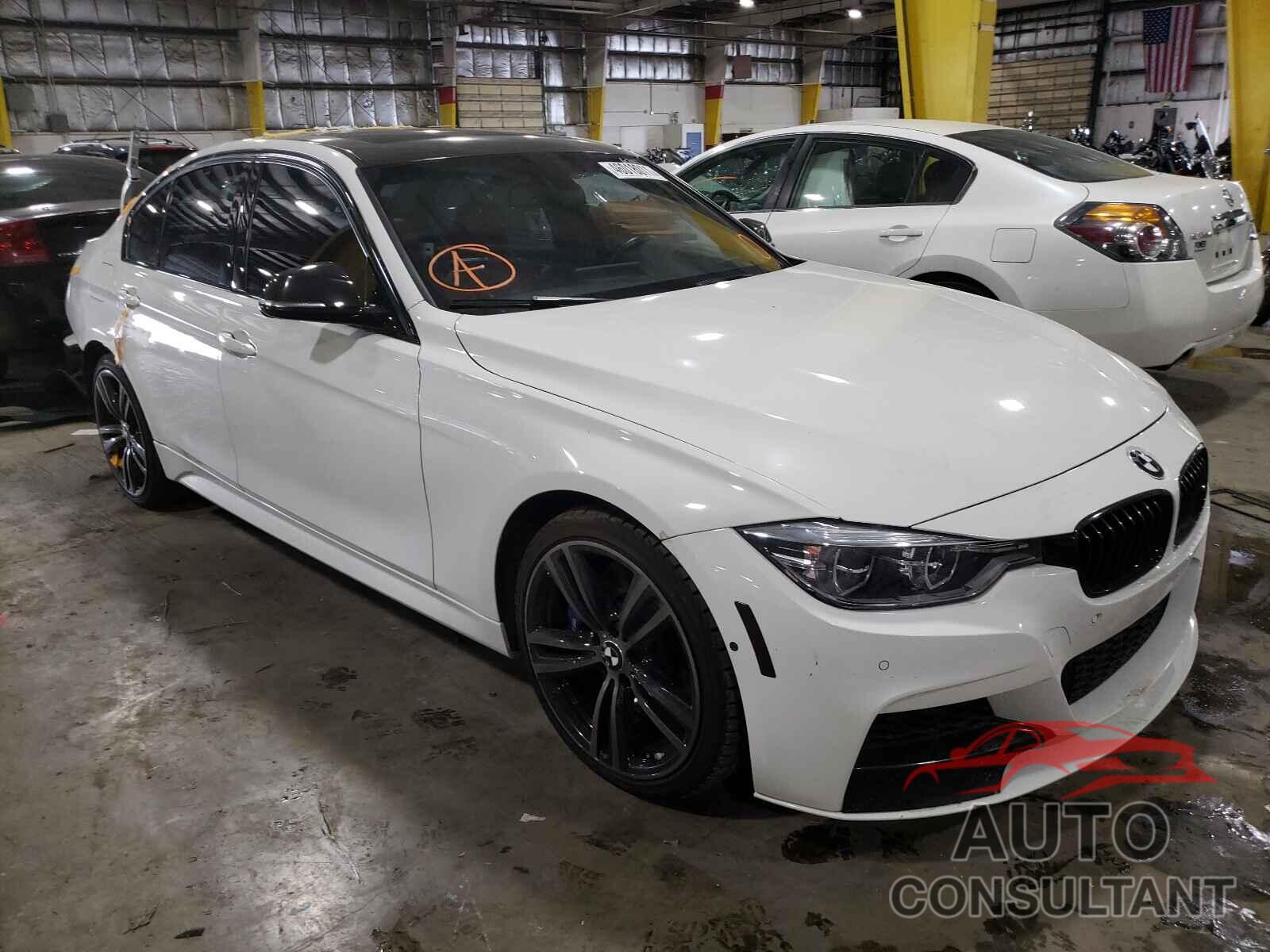 BMW 3 SERIES 2016 - WBA8B7C59GK703234
