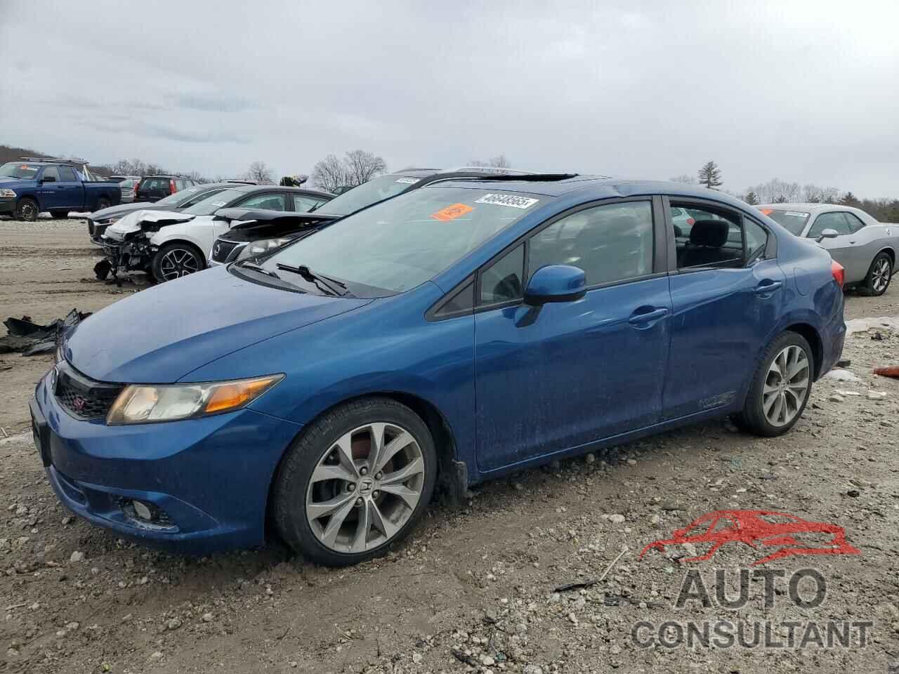 HONDA CIVIC 2012 - 2HGFB6E52CH200665