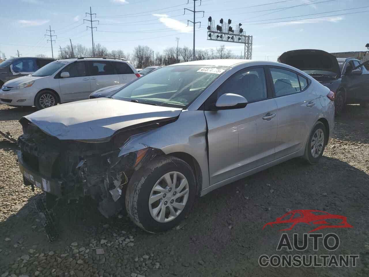 HYUNDAI ELANTRA 2018 - KMHD74LF5JU646046