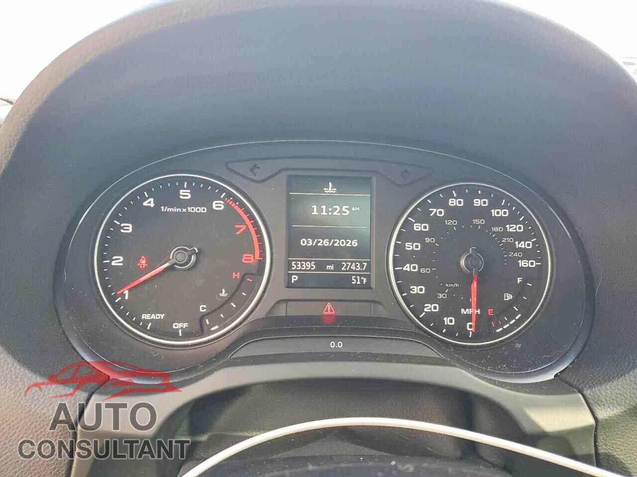 AUDI A3 2017 - WAUB8GFF2H1019447