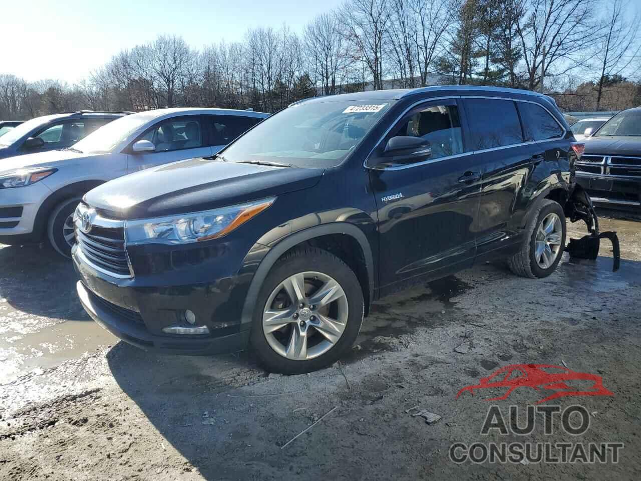 TOYOTA HIGHLANDER 2015 - 5TDDCRFH8FS008363