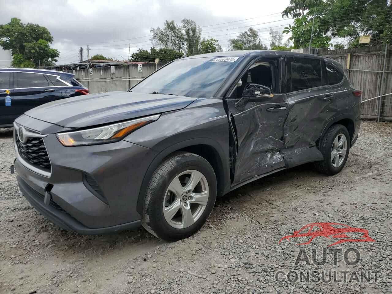 TOYOTA HIGHLANDER 2020 - 5TDCZRAH6LS027006