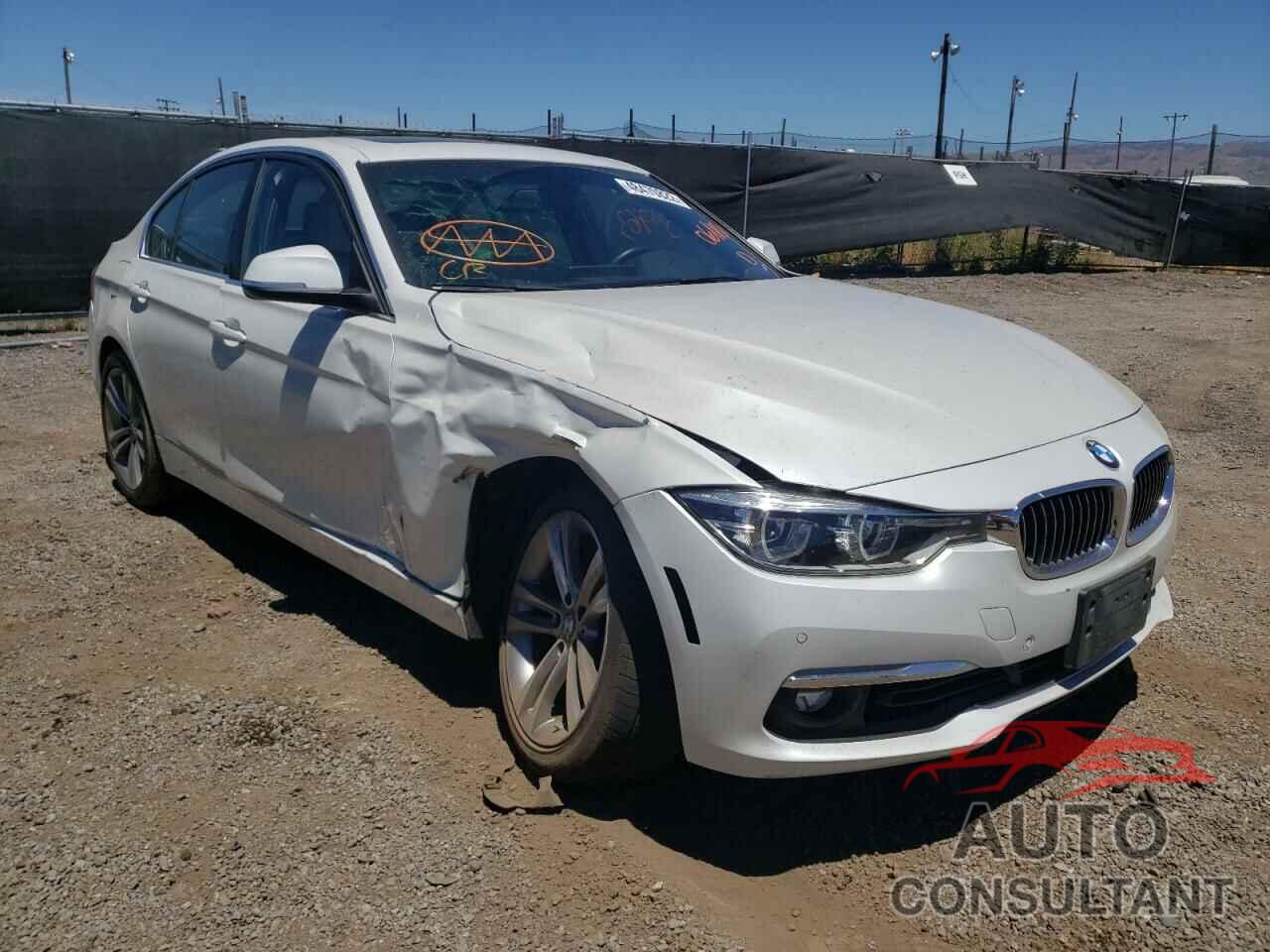 BMW 3 SERIES 2016 - WBA8E9C59GK647282