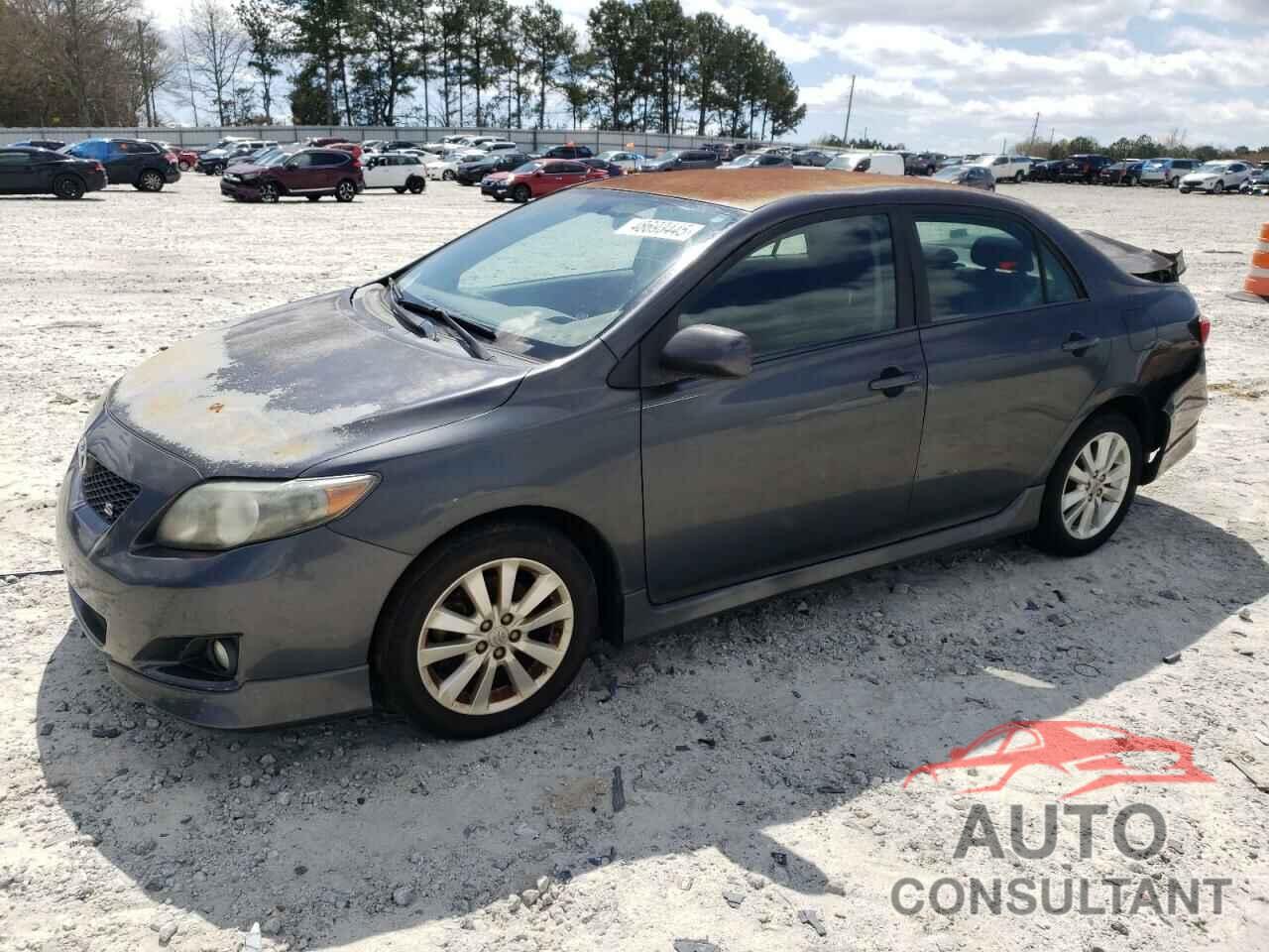 TOYOTA COROLLA 2009 - 1NXBU40EX9Z060305
