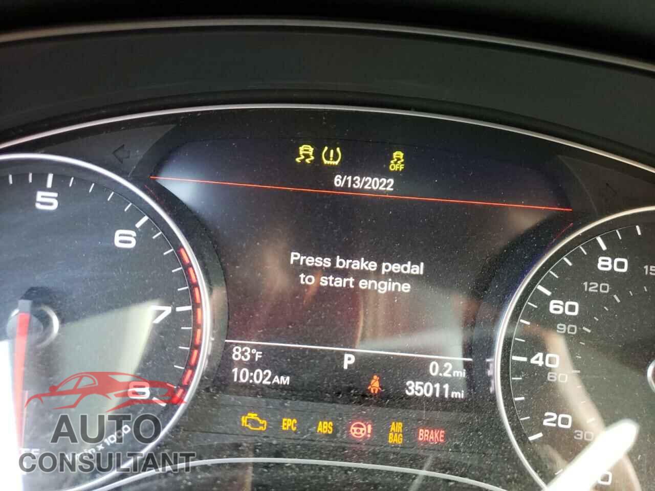AUDI A6 2017 - WAUH2AFC5HN053163